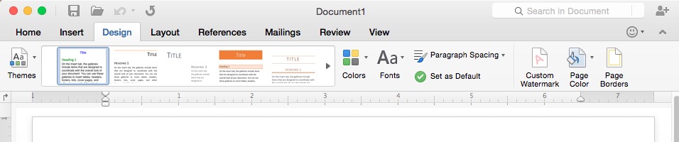 customize ribbon in word for mac